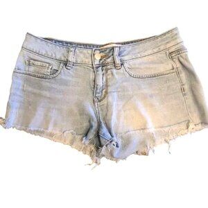 Victoria's Secret PINK Cutoff Denim Shorts, Light Wash, Slight Distress, Size 6